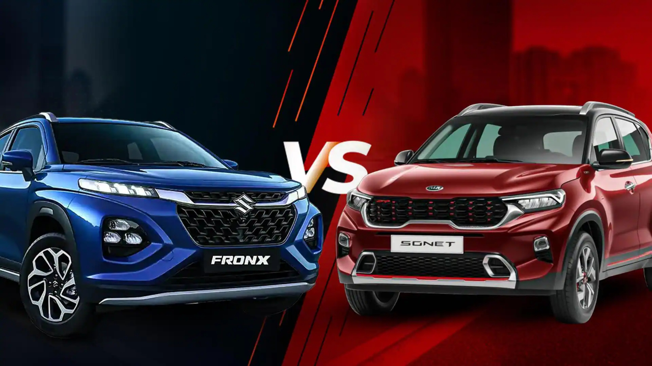 Maruti Fronx Turbo vs Tata Nexon Petrol vs Kia Sonet  2025 की बेस्ट कॉम्पैक्ट SUV तुलना